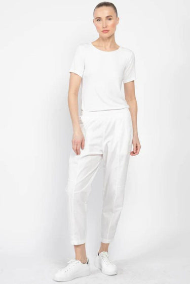 COTTON PANT WHITE-PANT-Transit-Debs Boutique